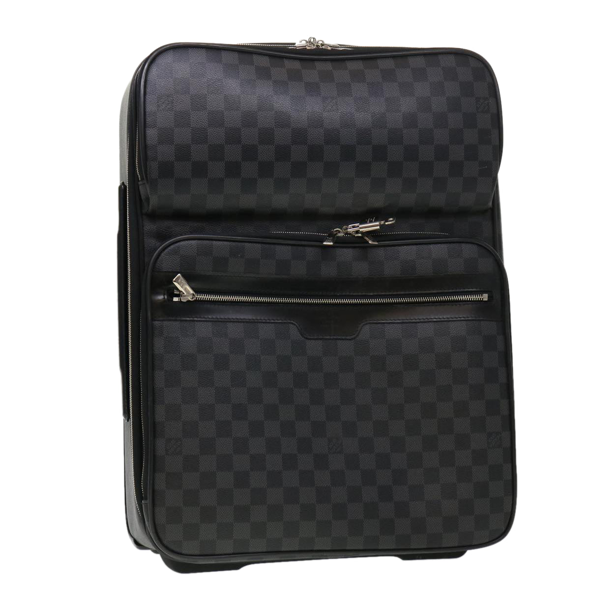 LOUIS VUITTON Damier Graphite Pegas 55 Suitcase N23300 LV 39519