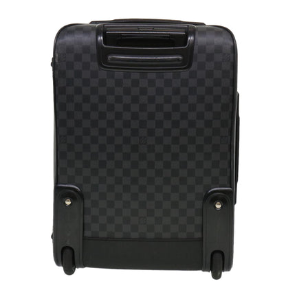 LOUIS VUITTON Damier Graphite Pegas 55 Suitcase N23300 LV 39519