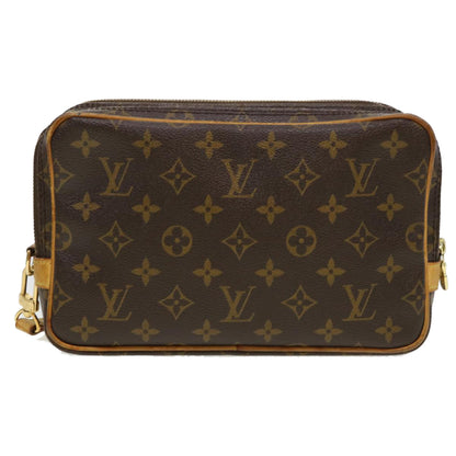 LOUIS VUITTON Monogram China Run Pavel Clutch Bag M41432 LV 39532