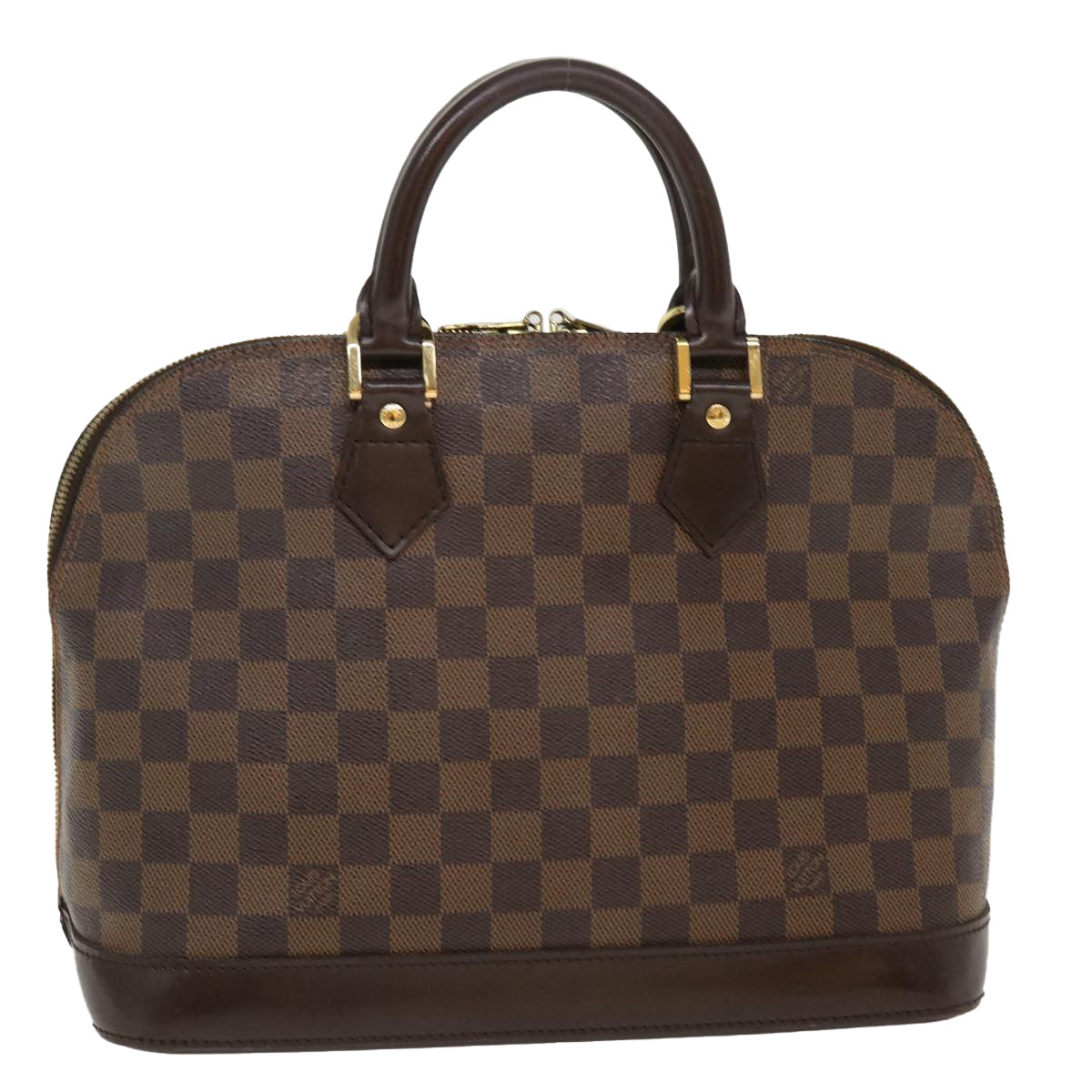 LOUIS VUITTON Damier Ebene Alma Hand Bag N51131 LV 39541