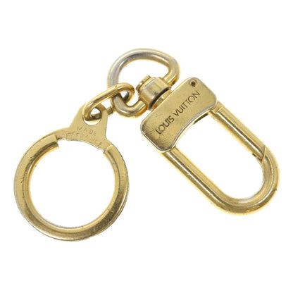 LOUIS VUITTON Porte Cles Key Ring Gold LV 39551