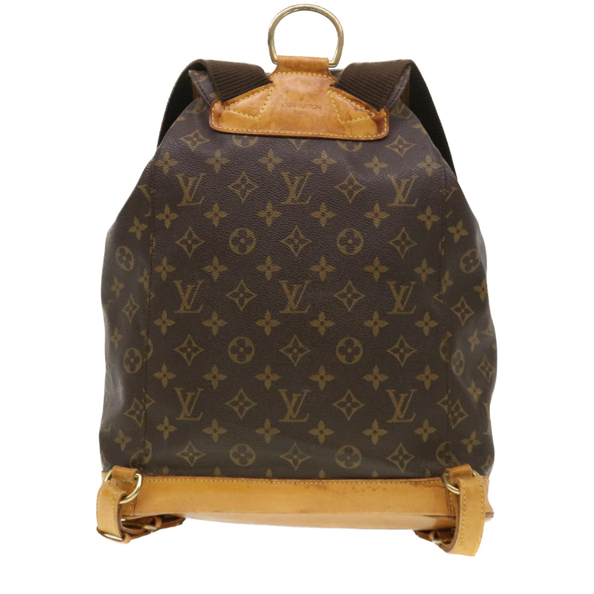 LOUIS VUITTON Monogram Montsouris GM Backpack M51135 LV 39564