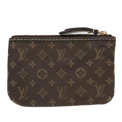 LOUIS VUITTON Monogram Idylle Pochette Cles Coin Purse Fuzan M62994 39565