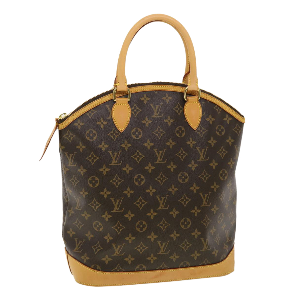 LOUIS VUITTON Monogram Lockit Hand Bag M40102 LV 39582