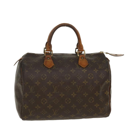 LOUIS VUITTON Monogram Speedy 30 Hand Bag M41526 LV 39584