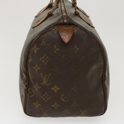 LOUIS VUITTON Monogram Speedy 30 Hand Bag M41526 LV 39584