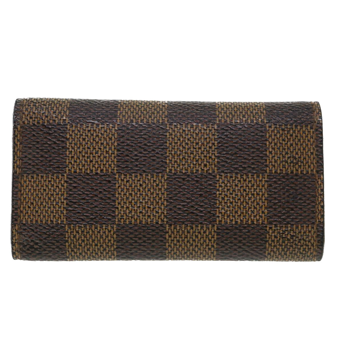 LOUIS VUITTON Damier Ebene Multicles 4 Key Case N62631 LV 39594