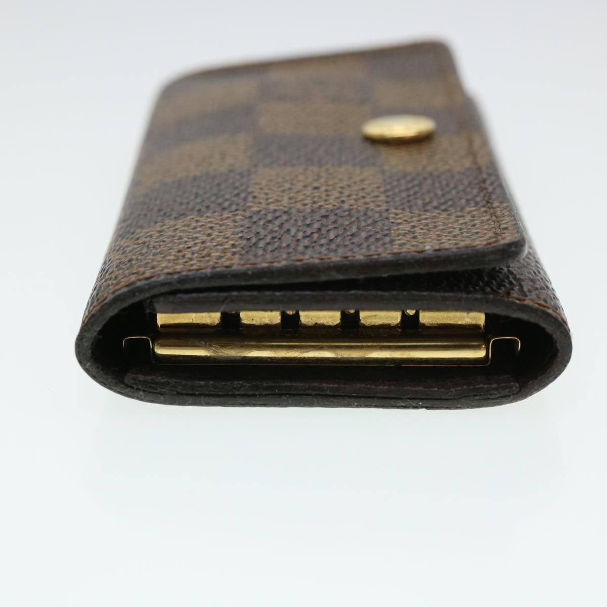 LOUIS VUITTON Damier Ebene Multicles 4 Key Case N62631 LV 39594