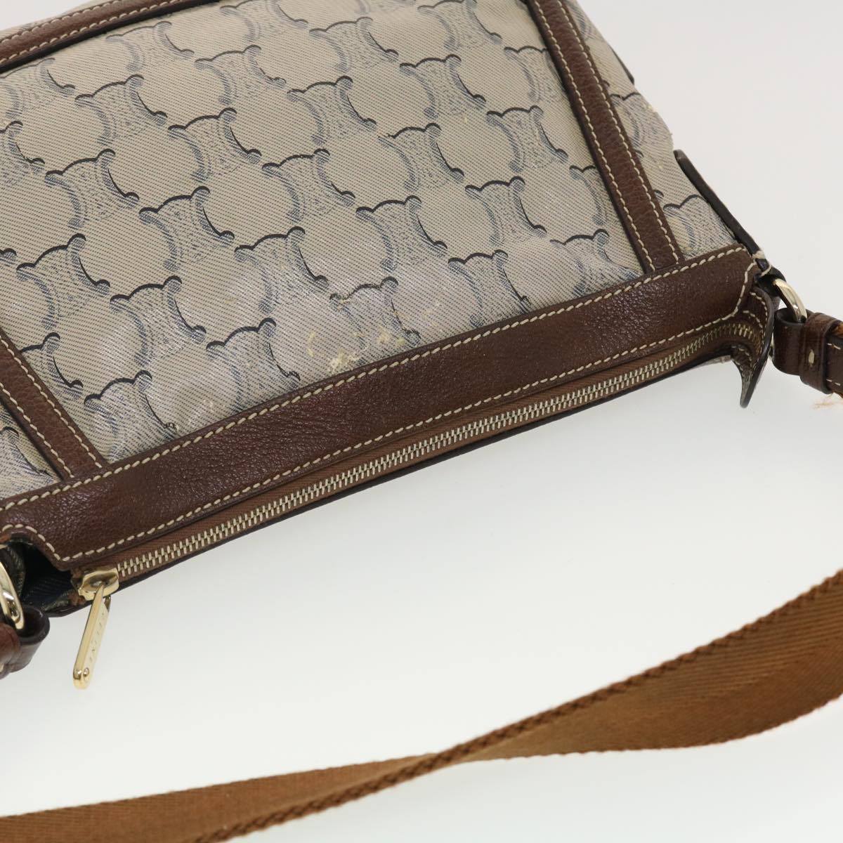 Celine Shoulder Bag Triomphe Beige SC-ST-0097  39618