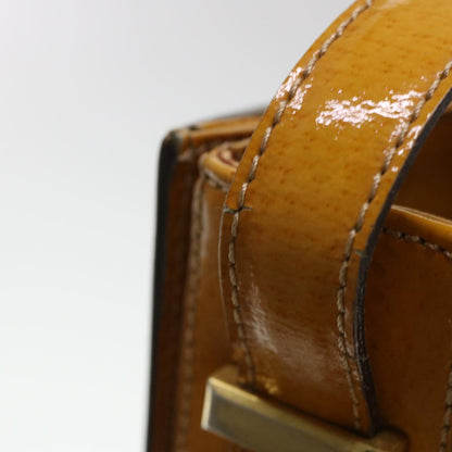 Celine Shoulder Bag Enamel Yellow  39621