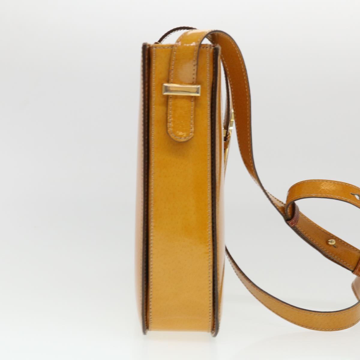 Celine Shoulder Bag Enamel Yellow  39621