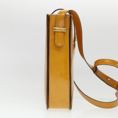 Celine Shoulder Bag Enamel Yellow  39621