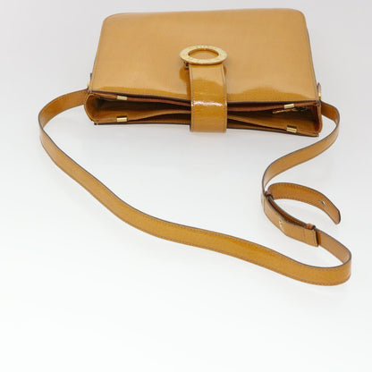 Celine Shoulder Bag Enamel Yellow  39621