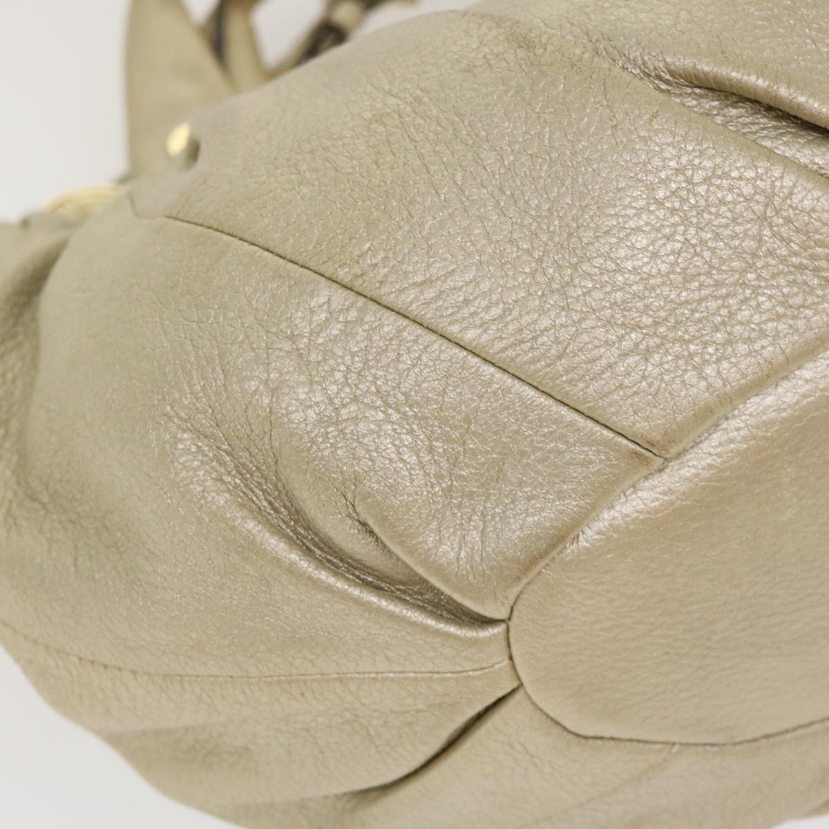 Celine Hand Bag Leather 2way Silver WC-AT0069  39622