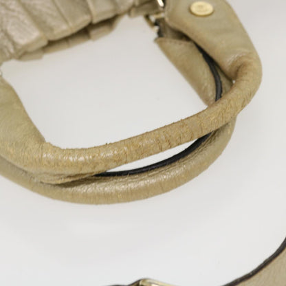 Celine Hand Bag Leather 2way Silver WC-AT0069  39622