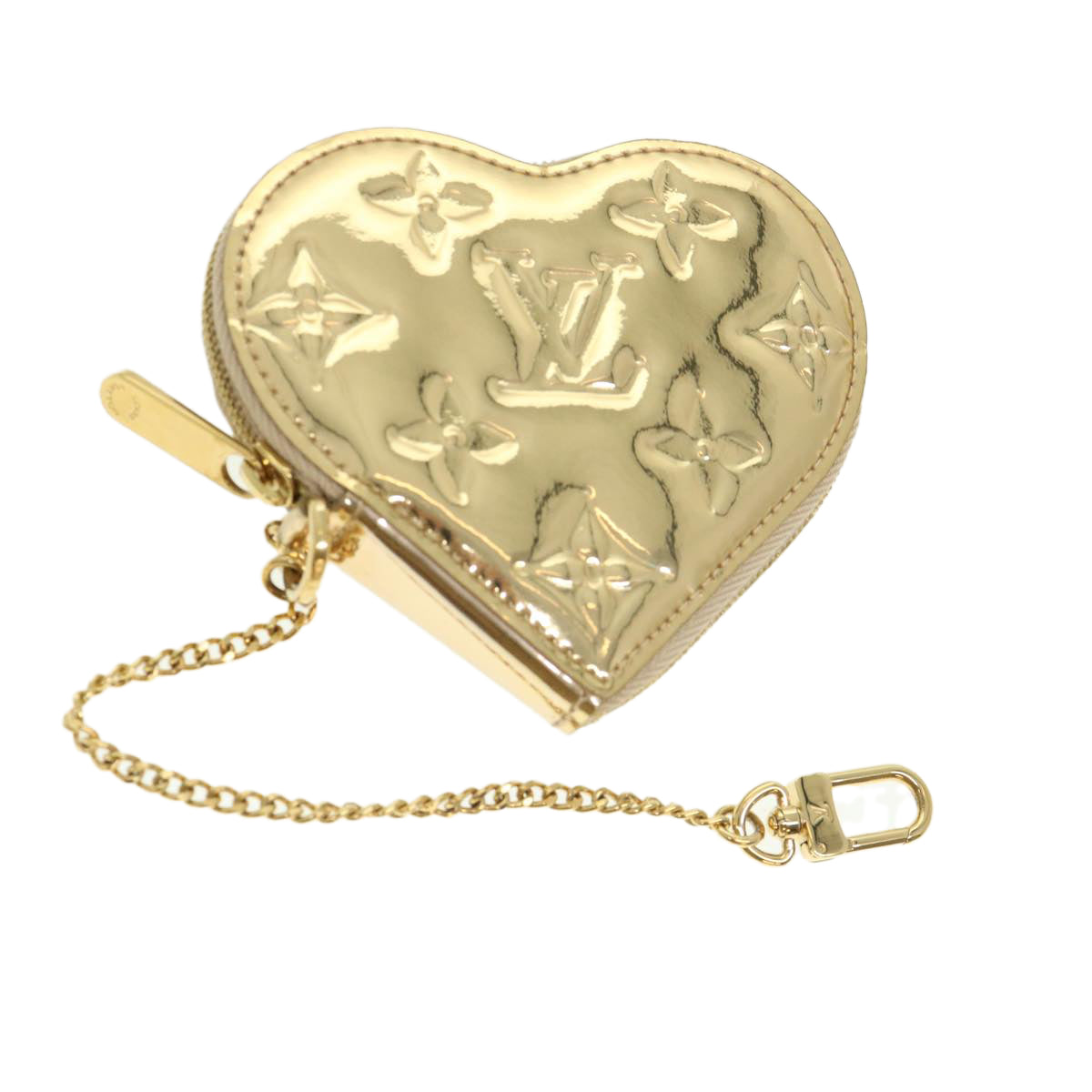 LOUIS VUITTON Monogram Miroir Porte Monnaie Coeur Coin Purse M93567 39640