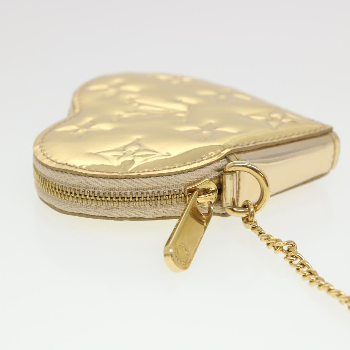 LOUIS VUITTON Monogram Miroir Porte Monnaie Coeur Coin Purse M93567 39640