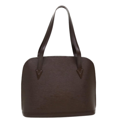 LOUIS VUITTON Epi Lussac Shoulder Bag Mocha M5228D LV 39667