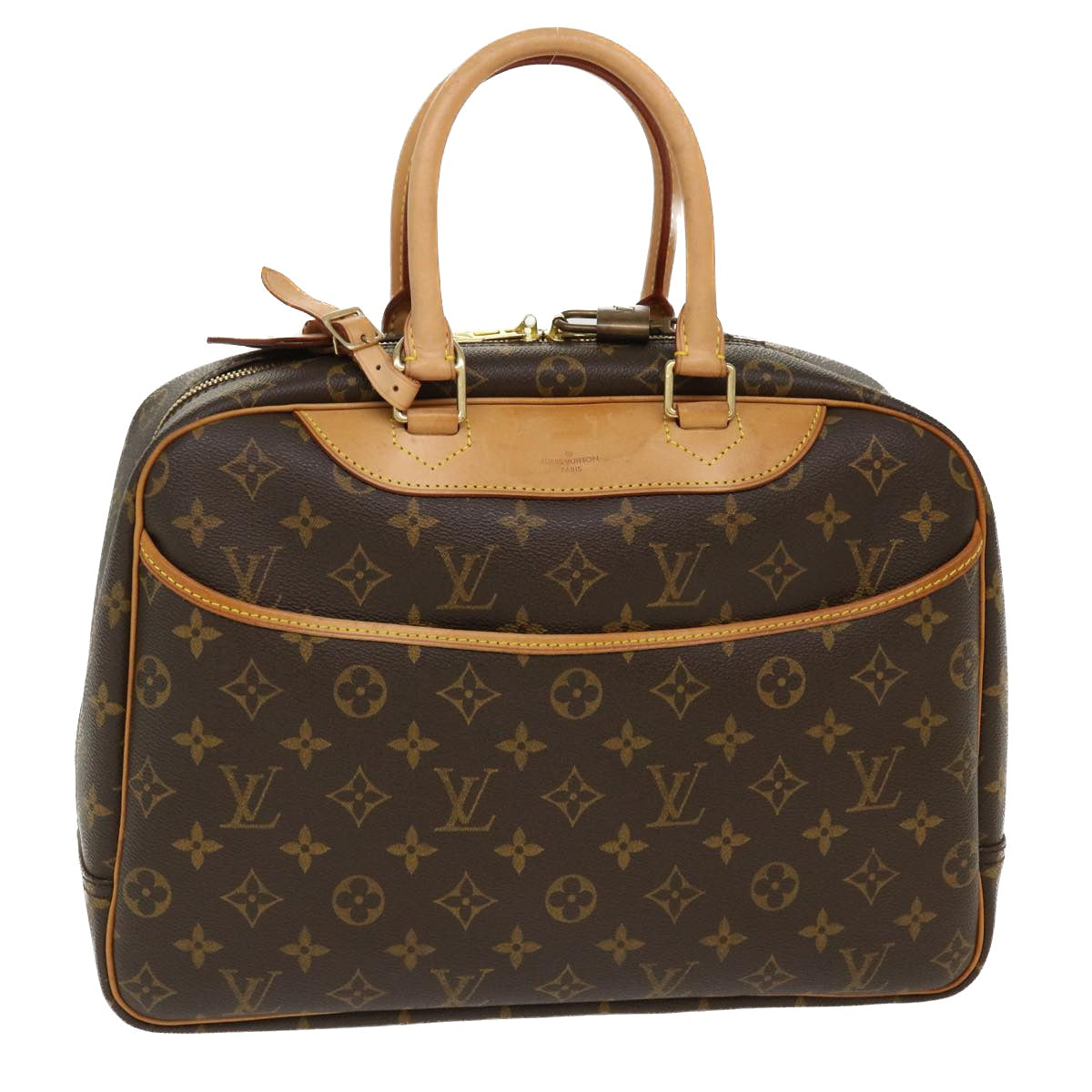 LOUIS VUITTON Monogram Deauville Hand Bag M47270 LV 39669