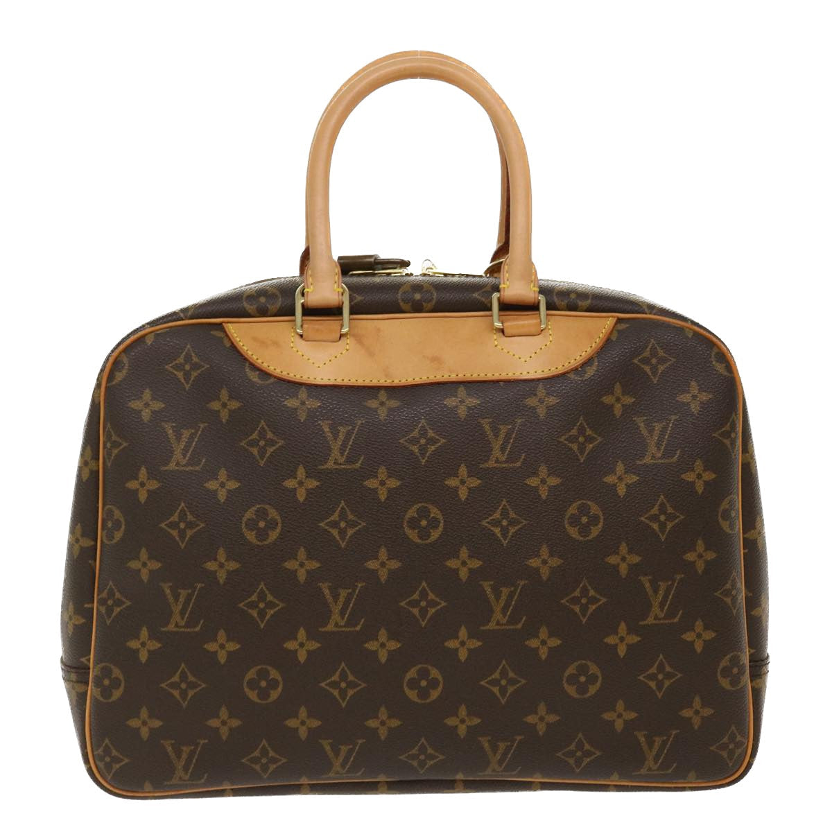 LOUIS VUITTON Monogram Deauville Hand Bag M47270 LV 39669