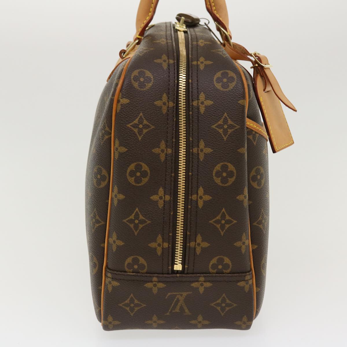 LOUIS VUITTON Monogram Deauville Hand Bag M47270 LV 39669