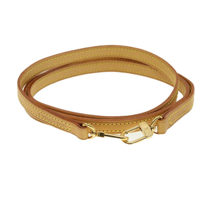 LOUIS VUITTON Shoulder Strap Leather 45.3"" Beige LV 39674