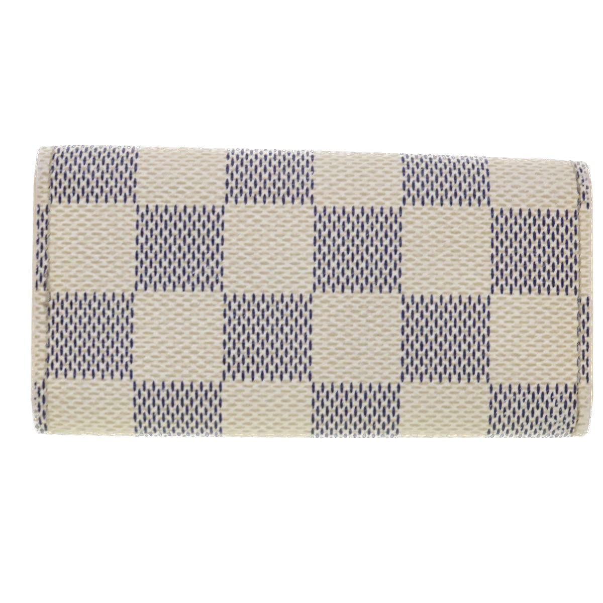 LOUIS VUITTON Damier Azur Multi Cles 4 Key Case N60020 LV 39675
