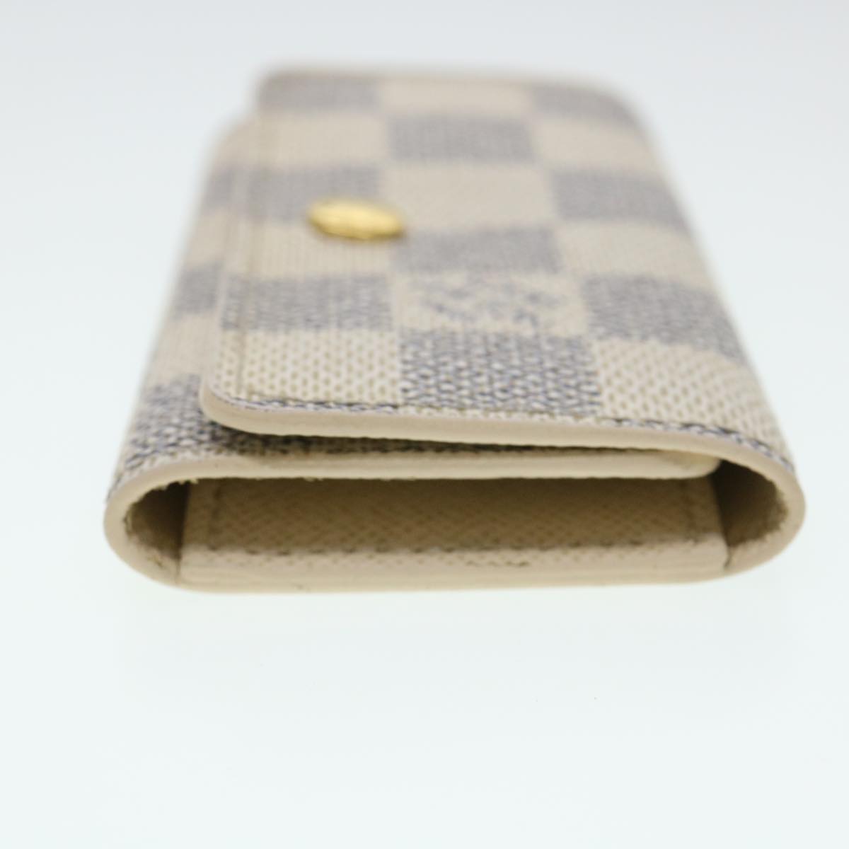 LOUIS VUITTON Damier Azur Multi Cles 4 Key Case N60020 LV 39675