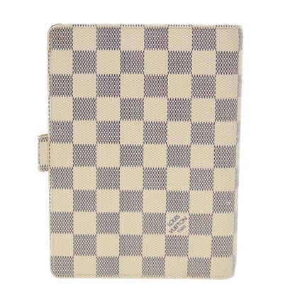 LOUIS VUITTON Damier Azur Agenda MM Day Planner Cover R20707 LV 39679