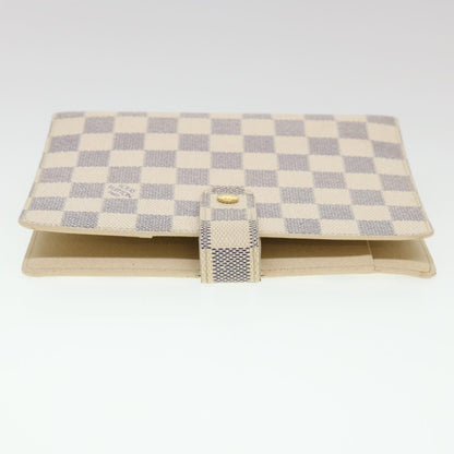 LOUIS VUITTON Damier Azur Agenda MM Day Planner Cover R20707 LV 39679