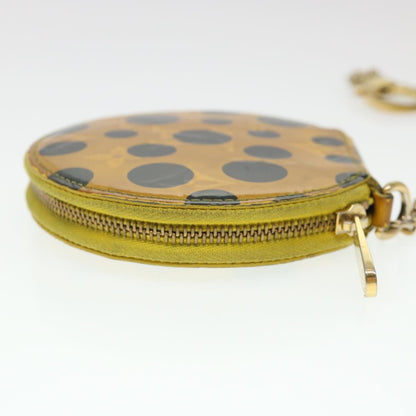 LOUIS VUITTON Vernis Yayoi Kusama Porte Monnaie Chapo Purse M91569 LV 39682