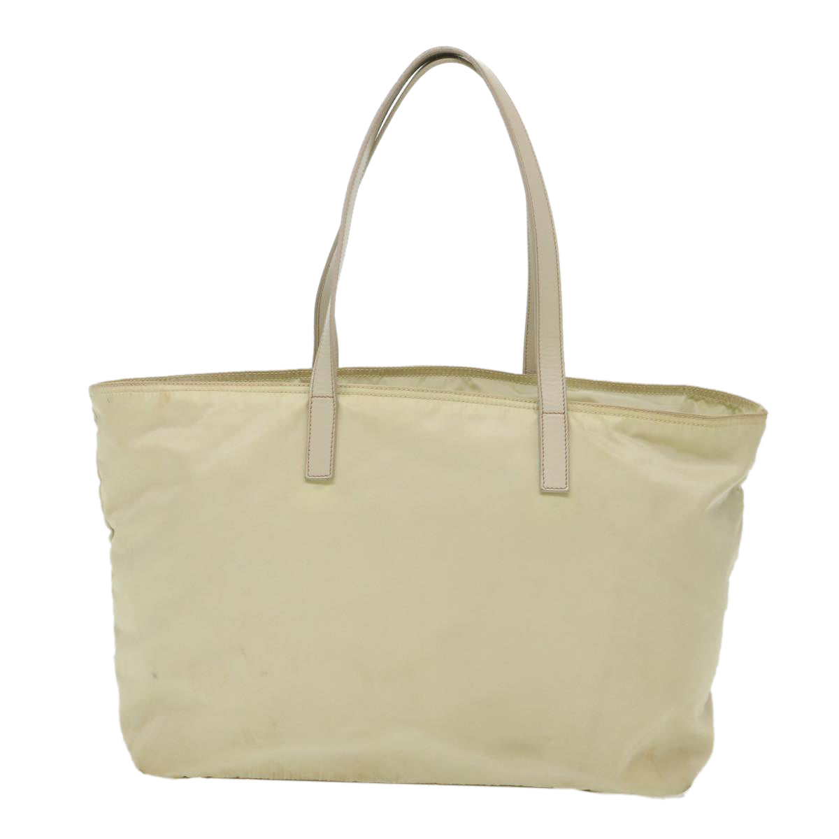 Prada Tote Bag Nylon White  39689