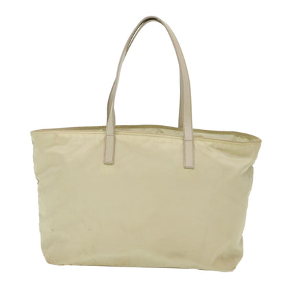 Prada Tote Bag Nylon White  39689