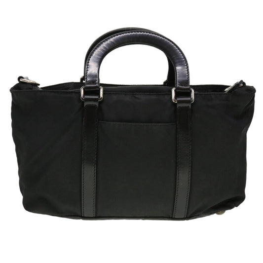 Prada Hand Bag Nylon 2way Black  39702