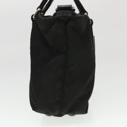 PRADA Hand Bag Nylon 2way Black Auth 39702