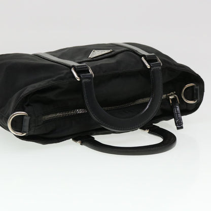 Prada Hand Bag Nylon 2way Black  39702