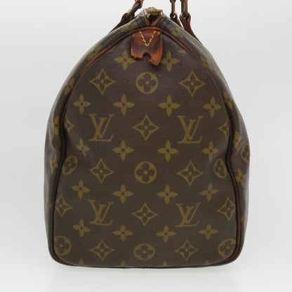 LOUIS VUITTON Monogram Speedy 35 Hand Bag M41524 LV 39714