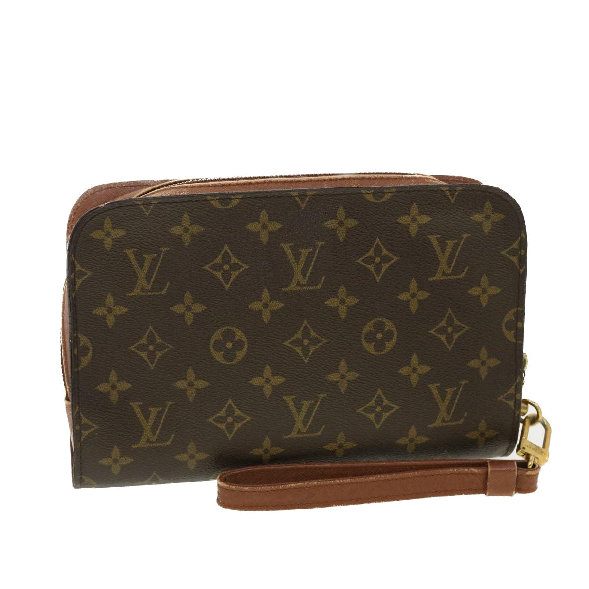 LOUIS VUITTON Monogram Orsay Clutch Bag M51790 LV 39758