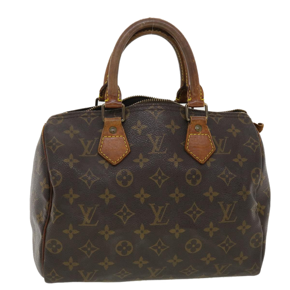 LOUIS VUITTON Monogram Speedy 25 Hand Bag M41528 LV 39763