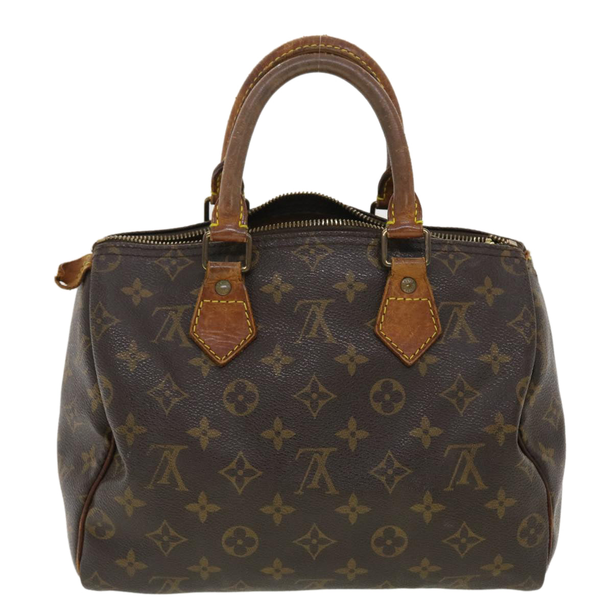 LOUIS VUITTON Monogram Speedy 25 Hand Bag M41528 LV 39763