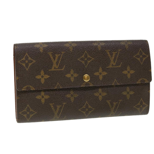 LOUIS VUITTON Monogram Portefeuille International Long Wallet M61217 39797