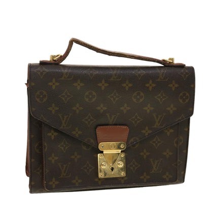 LOUIS VUITTON Monogram Monceau Hand Bag 2way M51185 LV 39810