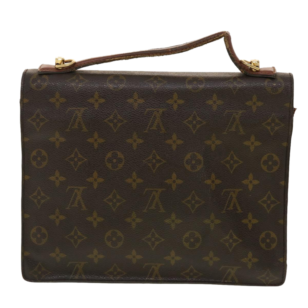 LOUIS VUITTON Monogram Monceau Hand Bag 2way M51185 LV 39810