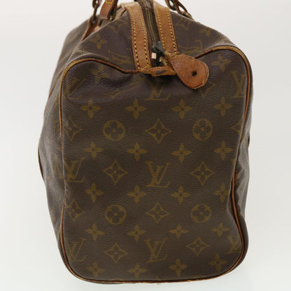 LOUIS VUITTON Monogram Sac Souple 35 Boston Bag M41626 LV 39826