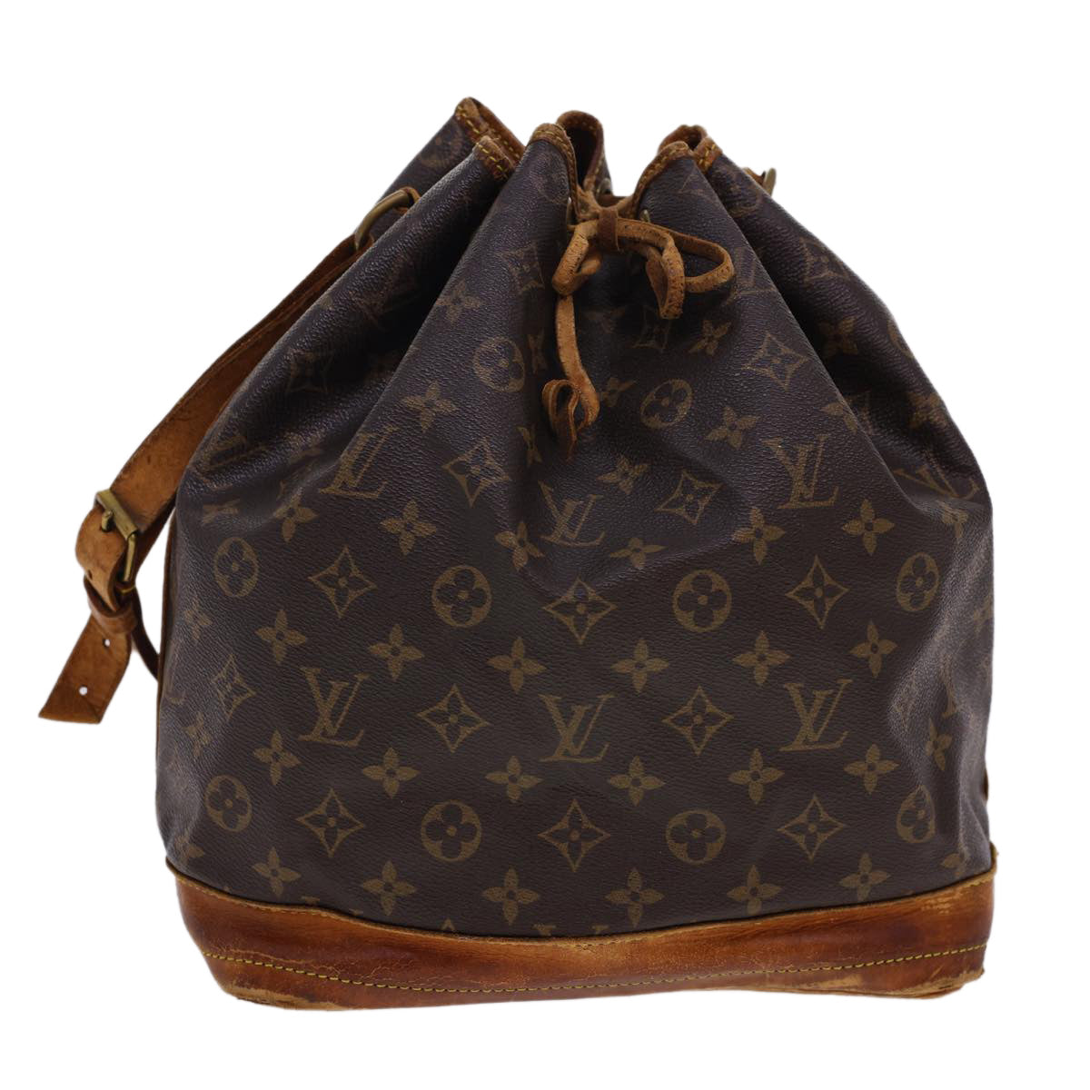 LOUIS VUITTON Monogram Noe Shoulder Bag M42224 LV 39827
