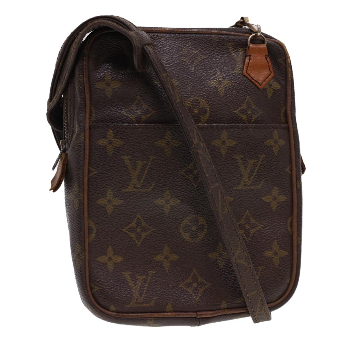LOUIS VUITTON Monogram Danube Shoulder Bag Vintage M45266 LV 39830