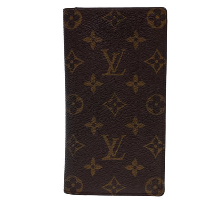 LOUIS VUITTON Monogram Porte Valeurs Cartes Credit Wallet M61823 LV 39871