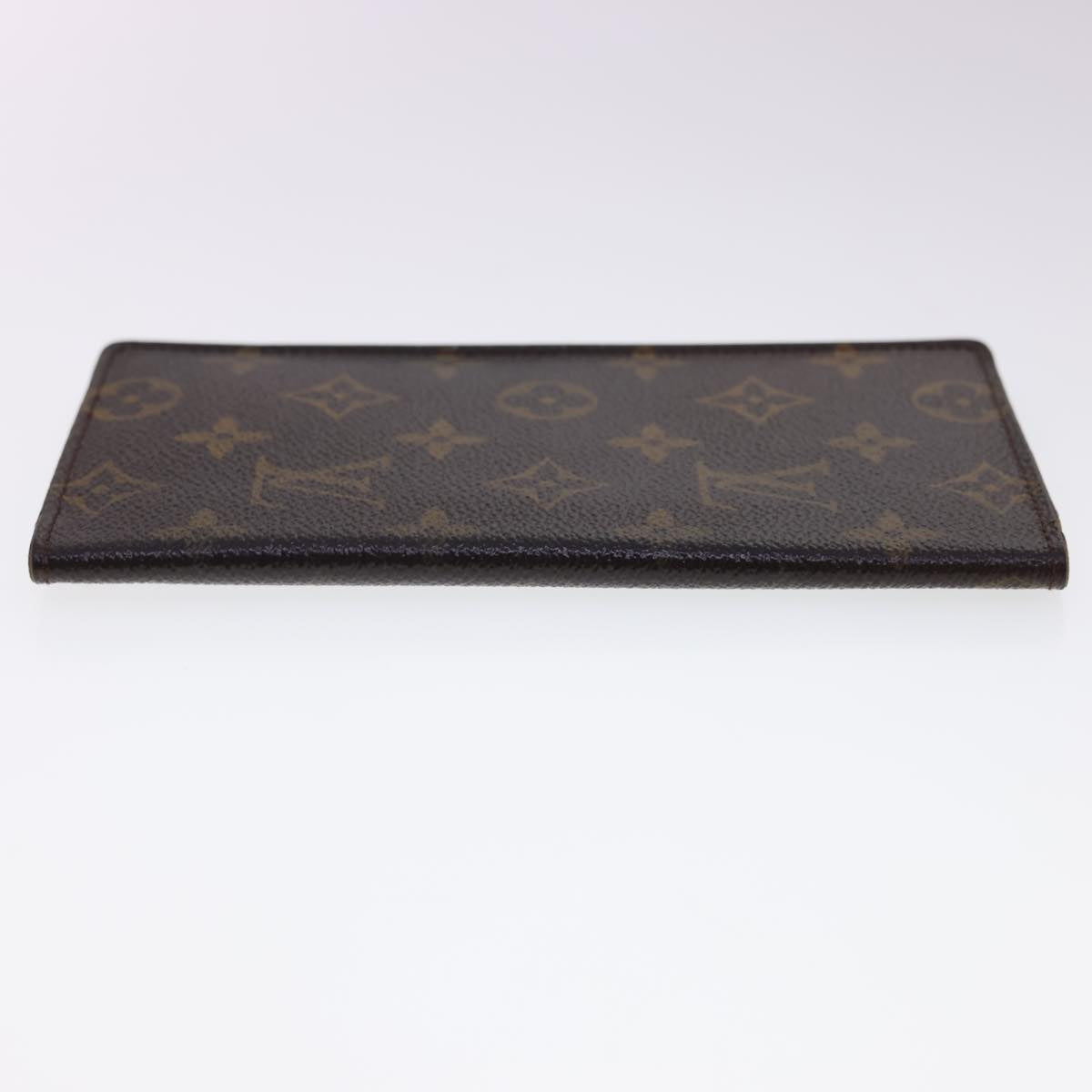 LOUIS VUITTON Monogram Porte Valeurs Cartes Credit Wallet M61823 LV 39871