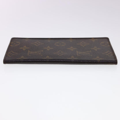 LOUIS VUITTON Monogram Porte Valeurs Cartes Credit Wallet M61823 LV 39871