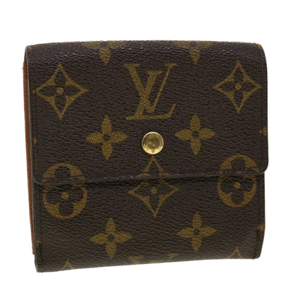 LOUIS VUITTON Monogram Portefeuille Elise Wallet M61654 LV 39872